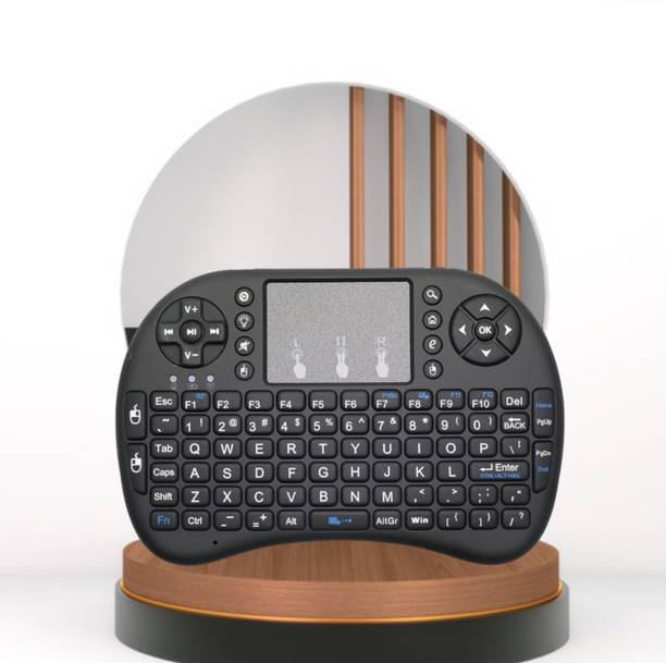 FRONY Bluetooth Wireless Keyboard, Pocket Size USB Rechargeable Bluetooth KeyboardS419 Wireless Thumb-size Multi-device Keyboard Compatible with Desktop, Laptop, Mac