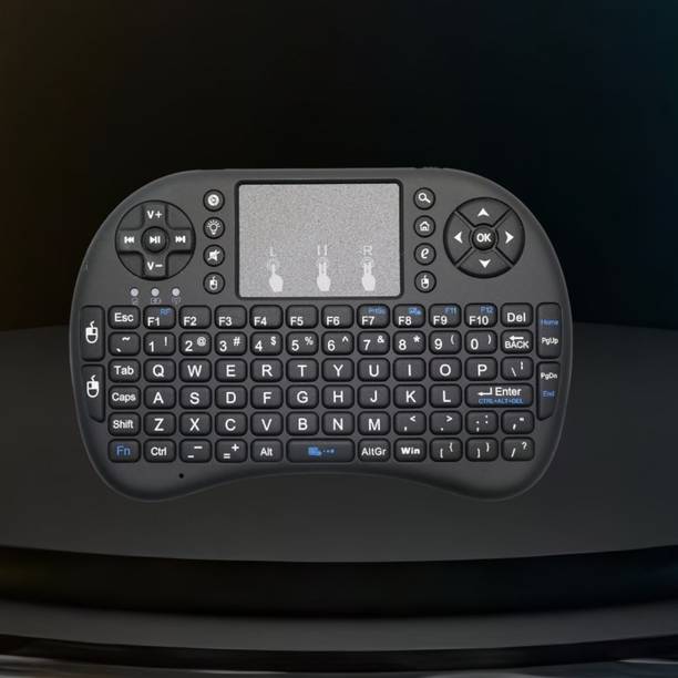 FRONY Bluetooth Wireless Keyboard with Slim & Portable Easy-Switch, TV & Laptop F385 Wireless Thumb-size Multi-device Keyboard Compatible with Desktop, Laptop, Mac