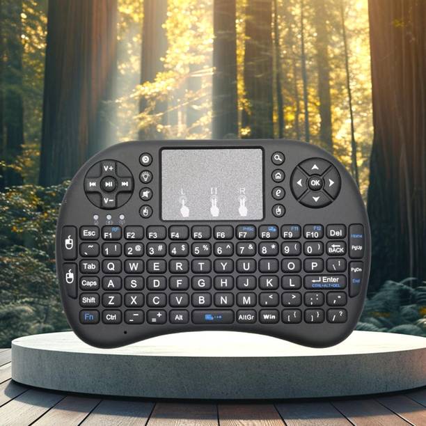 Clairbell Bluetooth Wireless Keyboard with Slim & Portable Easy-Switch & TV & Laptop Z177 Wireless Thumb-size Multi-device Keyboard Compatible with Desktop, Laptop, Mac