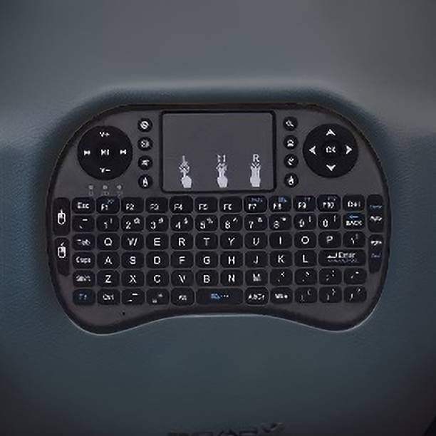 GUGGU S56_Hard key Mini Home Theater Keyboard: Touchpad Included Smart Connector Handheld Multi-device Keyboard Compatible with Desktop, Laptop, Mac