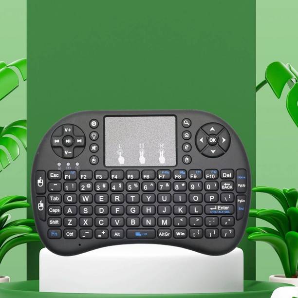 FRONY Bluetooth Wireless Keyboard with Slim & Portable Easy-Switch & TV & Laptop Z147 Wireless Thumb-size Multi-device Keyboard Compatible with Desktop, Laptop, Mac