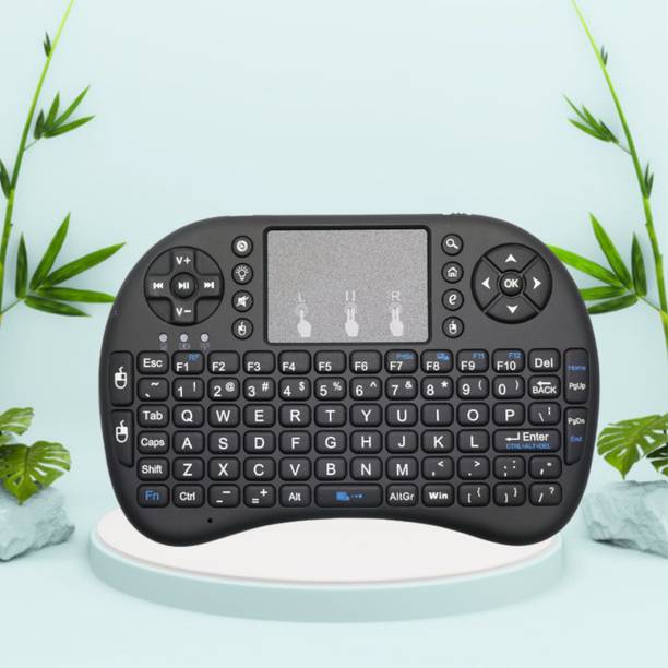 FRONY Bluetooth Wireless Keyboard, Pocket Size USB Rechargeable Bluetooth KeyboardS15 Wireless Thumb-size Multi-device Keyboard Compatible with Desktop, Laptop, Mac