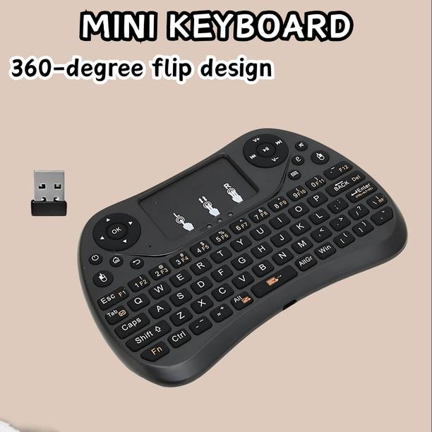 GUGGU Bluetooth (Wireless Keyboard)Pocket Size USB Rechargeable Bluetooth KeyboardH414 Wireless Thumb-size Multi-device Keyboard Compatible with Desktop, Laptop, Mac