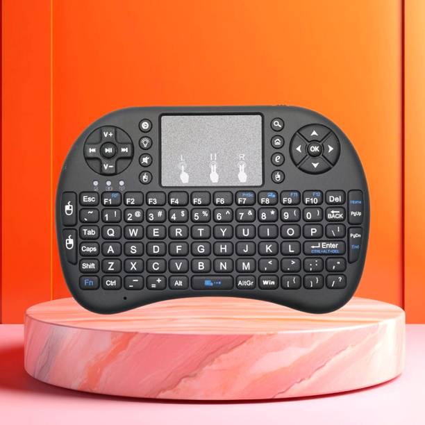 FRONY Bluetooth Wireless Keyboard with Slim & Portable Easy-Switch & TV & Laptop Z181 Wireless Thumb-size Multi-device Keyboard Compatible with Desktop, Laptop, Mac