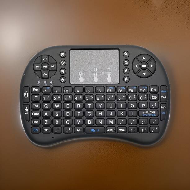 YAROH S83_Hard key Mini Home Theater Keyboard: Touchpad Included Smart Connector Handheld Multi-device Keyboard Compatible with Desktop, Laptop, Mac