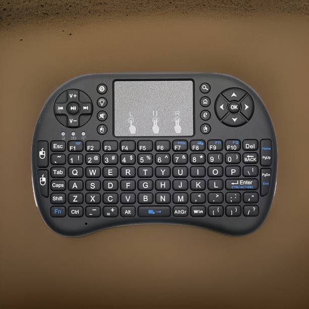 YAROH K96_Hard key Mini Home Theater Keyboard: Touchpad Included Smart Connector Handheld Multi-device Keyboard Compatible with Desktop, Laptop, Mac