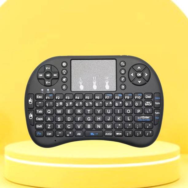 Clairbell Bluetooth Wireless Keyboard with Slim & Portable Easy-Switch & TV & Laptop Z6 Wireless Thumb-size Multi-device Keyboard Compatible with Desktop, Laptop, Mac