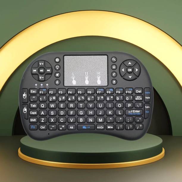 FRONY Bluetooth Wireless Keyboard with Slim & Portable Easy-Switch & TV & Laptop Z196 Wireless Thumb-size Multi-device Keyboard Compatible with Desktop, Laptop, Mac