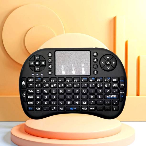 GUGGU Bluetooth Wireless Keyboard with Slim & Portable Easy-Switch, TV & Laptop F174 Wireless Thumb-size Multi-device Keyboard Compatible with Desktop, Laptop, Mac