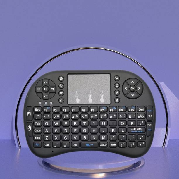 FRONY Bluetooth Wireless Keyboard with Slim & Portable Easy-Switch, TV & Laptop F264 Wireless Thumb-size Multi-device Keyboard Compatible with Desktop, Laptop, Mac