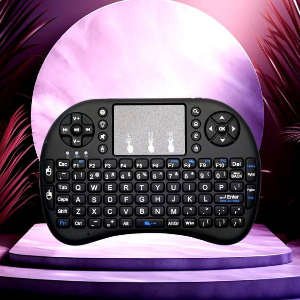 FRONY Bluetooth Wireless Keyboard with Slim & Portable Easy-Switch, TV & Laptop F185 Wireless Thumb-size Multi-device Keyboard Compatible with Desktop, Laptop, Mac