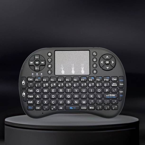 FRONY Bluetooth Wireless Keyboard with Slim & Portable Easy-Switch & TV & Laptop Z462 Wireless Thumb-size Multi-device Keyboard