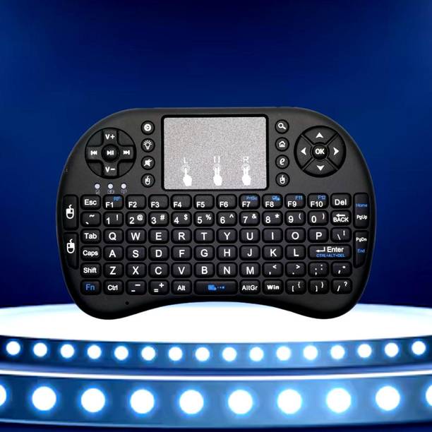FRONY Bluetooth Wireless Keyboard with Slim & Portable Easy-Switch, TV & Laptop F80 Wireless Thumb-size Multi-device Keyboard Compatible with Desktop, Laptop, Mac