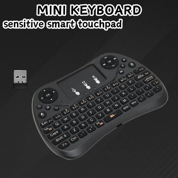 GUGGU Bluetooth (Wireless Keyboard)Pocket Size USB Rechargeable Bluetooth KeyboardH290 Wireless Thumb-size Multi-device Keyboard Compatible with Desktop, Laptop, Mac