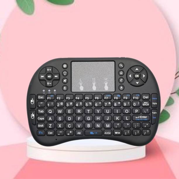 FRONY Bluetooth Wireless Keyboard, Pocket Size USB Rechargeable Bluetooth KeyboardD416 Wireless Thumb-size Multi-device Keyboard Compatible with Desktop, Laptop, Mac
