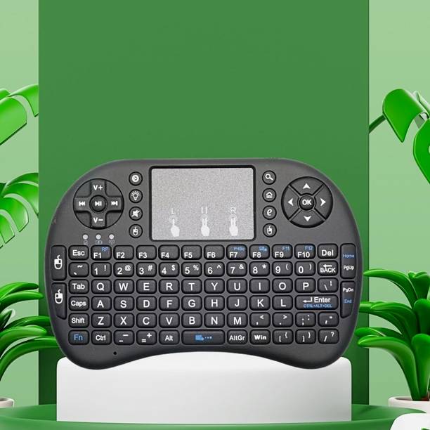 FRONY Bluetooth Wireless Keyboard with Slim & Portable Easy-Switch & TV & Laptop Z240 Wireless Thumb-size Multi-device Keyboard