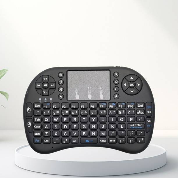 FRONY Bluetooth Wireless Keyboard with Slim & Portable Easy-Switch, TV & Laptop F230 Wireless Thumb-size Multi-device Keyboard