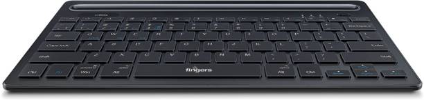 FINGERS Lil'Clicks Bluetooth, Wireless Handheld Multi-device Keyboard Compatible with Desktop, Laptop, Mac