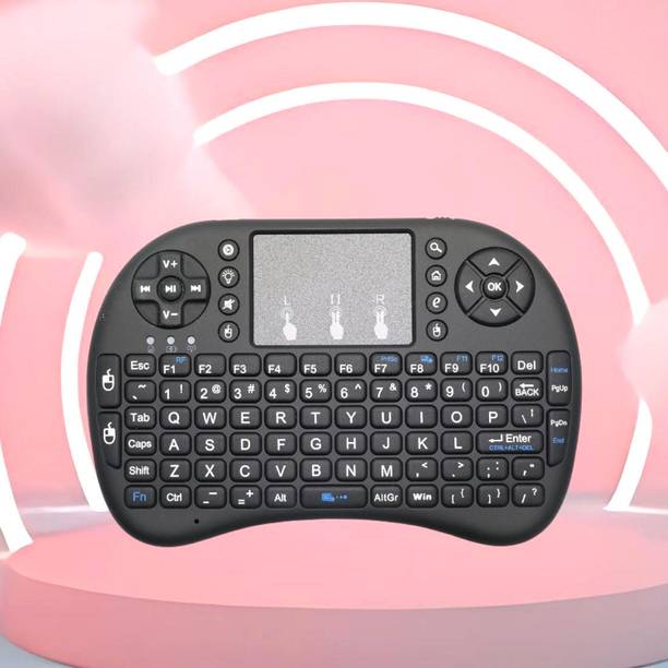Clairbell Bluetooth Wireless Keyboard with Slim & Portable Easy-Switch & TV & Laptop Z124 Wireless Thumb-size Multi-device Keyboard Compatible with Desktop, Laptop, Mac