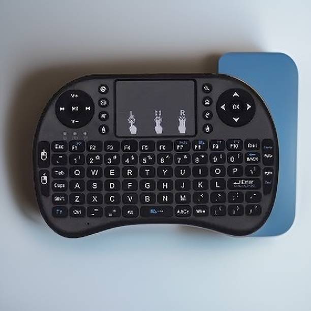 YAROH V13_Hard key Mini Home Theater Keyboard: Touchpad Included Smart Connector Handheld Multi-device Keyboard Compatible with Desktop, Laptop, Mac