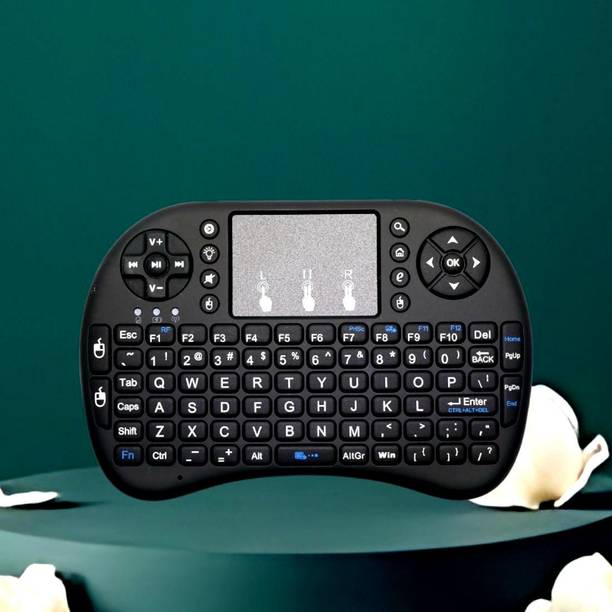 GUGGU Bluetooth Wireless Keyboard with Slim & Portable Easy-Switch, TV & Laptop F129 Wireless Thumb-size Multi-device Keyboard Compatible with Desktop, Laptop, Mac