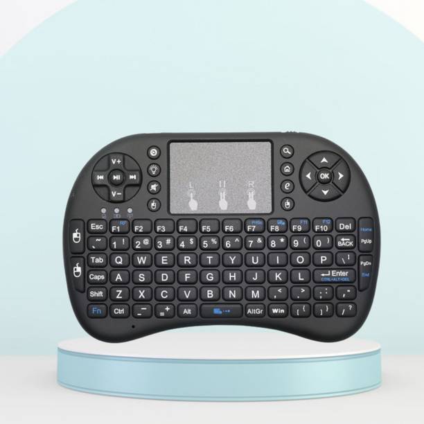 GUGGU Bluetooth Wireless Keyboard, Pocket Size USB Rechargeable Bluetooth KeyboardG406 Wireless Thumb-size Multi-device Keyboard Compatible with Desktop, Laptop, Mac