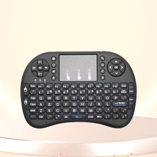 FRONY Bluetooth Wireless Keyboard with Slim & Portable Easy-Switch & TV & Laptop Z111 Wireless Thumb-size Multi-device Keyboard Compatible with Desktop, Laptop, Mac