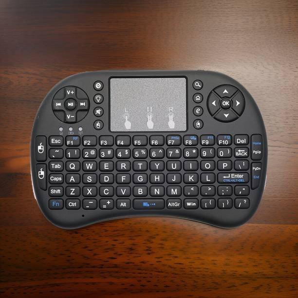 YAROH O74_Hard key Mini Home Theater Keyboard: Touchpad Included Smart Connector Handheld Multi-device Keyboard Compatible with Desktop, Laptop, Mac