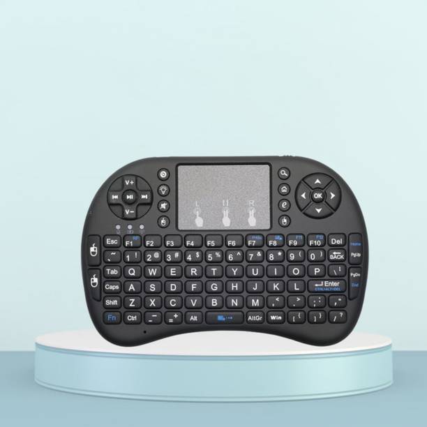 FRONY Bluetooth Wireless Keyboard, Pocket Size USB Rechargeable Bluetooth KeyboardA185 Wireless Thumb-size Multi-device Keyboard Compatible with Desktop, Laptop, Mac