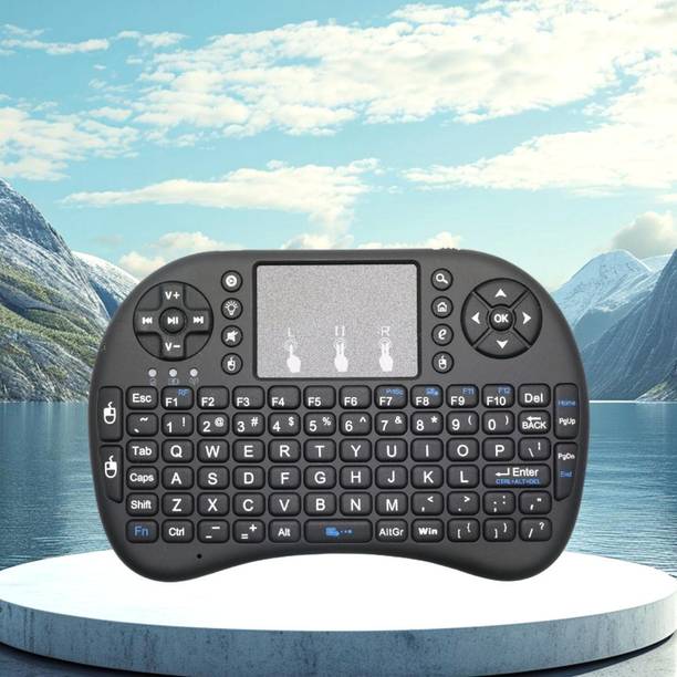 Clairbell Bluetooth Wireless Keyboard with Slim & Portable Easy-Switch & TV & Laptop Z152 Wireless Thumb-size Multi-device Keyboard Compatible with Desktop, Laptop, Mac