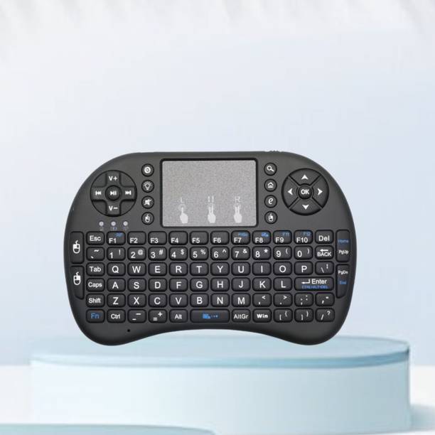 FRONY Bluetooth Wireless Keyboard, Pocket Size USB Rechargeable Bluetooth KeyboardD184 Wireless Thumb-size Multi-device Keyboard Compatible with Desktop, Laptop, Mac