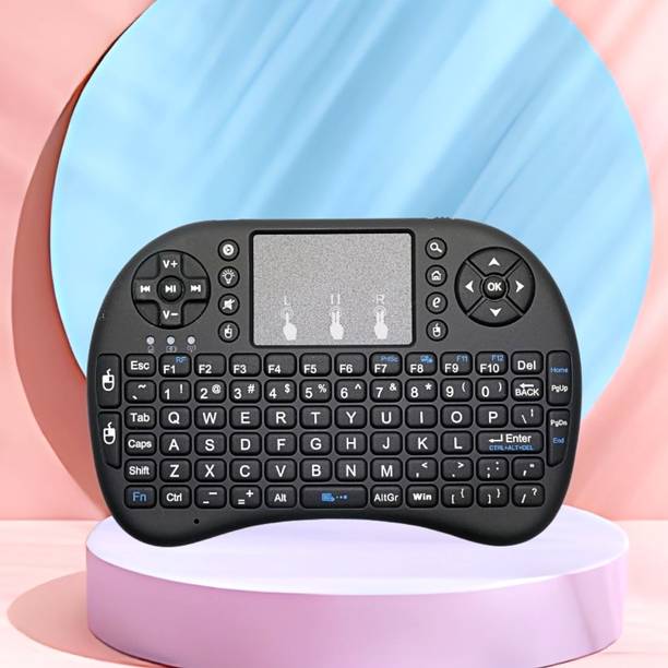 Clairbell Bluetooth Wireless Keyboard with Slim & Portable Easy-Switch & TV & Laptop Z502 Wireless Thumb-size Multi-device Keyboard Compatible with Desktop, Laptop, Mac