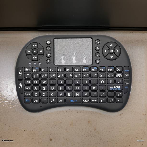 GUGGU A38_Hard key Mini Home Theater Keyboard: Touchpad Included Smart Connector Handheld Multi-device Keyboard Compatible with Desktop, Laptop, Mac