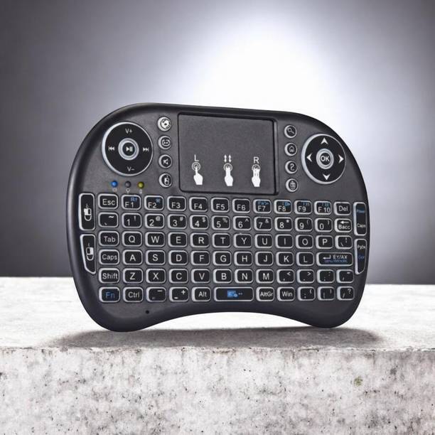 DAKSHWAY Mini Wireless Keyboard Touchpad Mouse Combo BK2697 Bluetooth Handheld Laptop Keyboard Compatible with Laptop