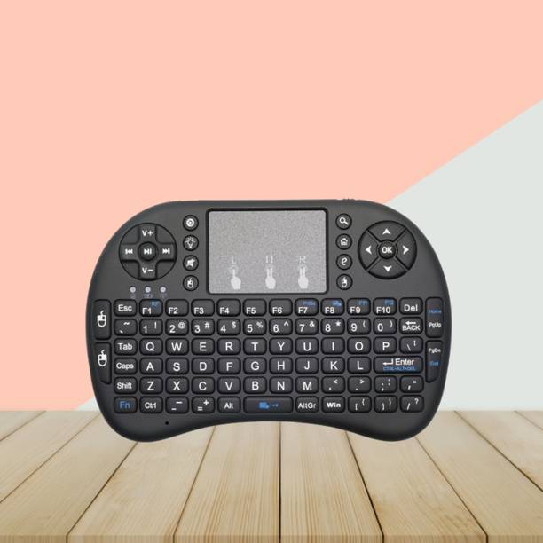 Clairbell Bluetooth Wireless Keyboard, Pocket Size USB Rechargeable Bluetooth KeyboardF389 Wireless Thumb-size Multi-device Keyboard Compatible with Desktop, Laptop, Mac