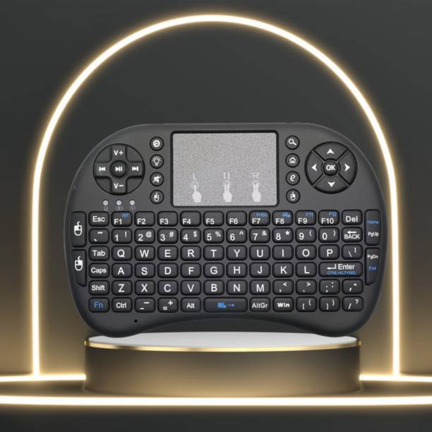 Clairbell Bluetooth Wireless Keyboard, Pocket Size USB Rechargeable Bluetooth KeyboardF2 Wireless Thumb-size Multi-device Keyboard Compatible with Desktop, Laptop, Mac