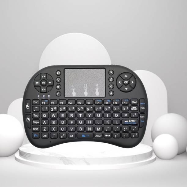 Clairbell Bluetooth Wireless Keyboard, Pocket Size USB Rechargeable Bluetooth KeyboardF454 Wireless Thumb-size Multi-device Keyboard Compatible with Desktop, Laptop, Mac