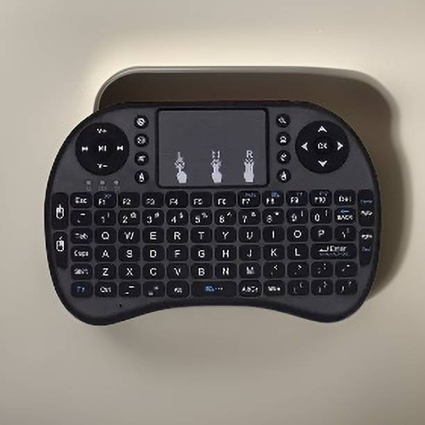 Clairbell Y69_Hard key Mini Home Theater Keyboard: Touchpad Included Smart Connector Handheld Multi-device Keyboard Compatible with Desktop, Laptop, Mac