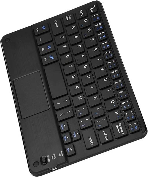 TECHGEAR Wireless Bluetooth Keyboard, Ultra-Slim Mini Keyboard with Touch pad Bluetooth Standard Multi-device Keyboard Compatible with Desktop, Laptop, Mac