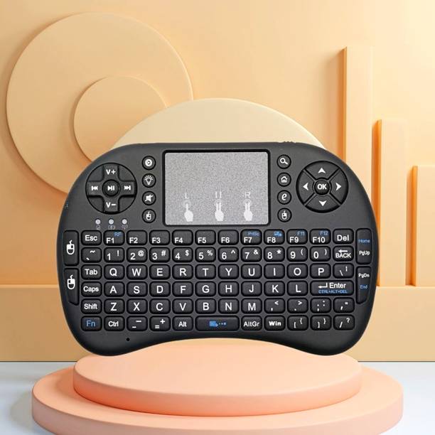 FRONY Bluetooth Wireless Keyboard with Slim & Portable Easy-Switch & TV & Laptop Z267 Wireless Thumb-size Multi-device Keyboard Compatible with Desktop, Laptop, Mac