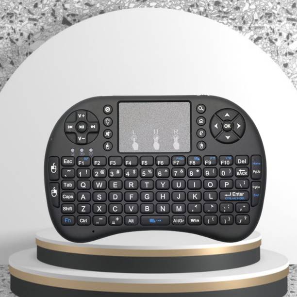 FRONY Bluetooth Wireless Keyboard, Pocket Size USB Rechargeable Bluetooth KeyboardA69 Wireless Thumb-size Multi-device Keyboard Compatible with Desktop, Laptop, Mac