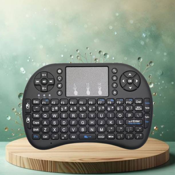 FRONY Bluetooth Wireless Keyboard, Pocket Size USB Rechargeable Bluetooth KeyboardA297 Wireless Thumb-size Multi-device Keyboard Compatible with Desktop, Laptop, Mac