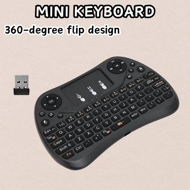 GUGGU Bluetooth (Wireless Keyboard)Pocket Size USB Rechargeable Bluetooth KeyboardG181 Wireless Thumb-size Multi-device Keyboard Compatible with Desktop, Laptop, Mac