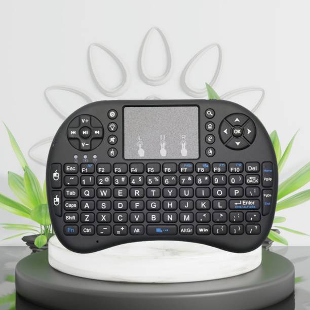 GUGGU Bluetooth Wireless Keyboard, Pocket Size USB Rechargeable Bluetooth KeyboardE458 Wireless Thumb-size Multi-device Keyboard Compatible with Desktop, Laptop, Mac