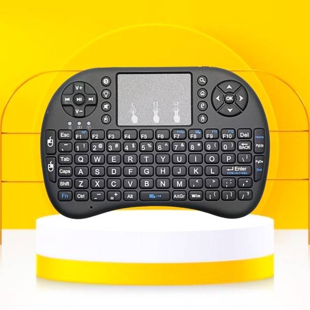 FRONY Bluetooth Wireless Keyboard with Slim & Portable Easy-Switch & TV & Laptop Z220 Wireless Thumb-size Multi-device Keyboard