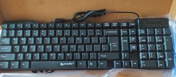 PRODOT PRO ALIVE Wired USB Standard Multi-device Keyboard Compatible with Desktop