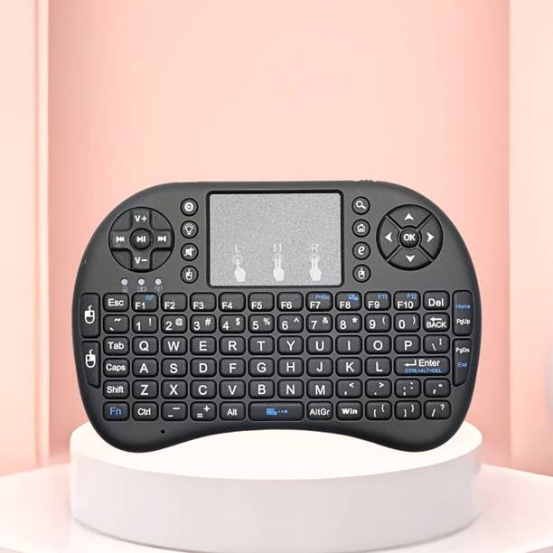 FRONY Bluetooth Wireless Keyboard with Slim & Portable Easy-Switch & TV & Laptop Z427 Wireless Thumb-size Multi-device Keyboard Compatible with Desktop, Laptop, Mac