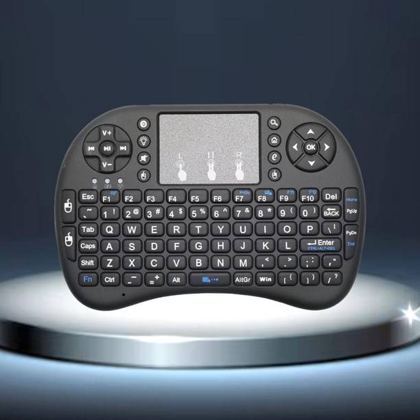 FRONY Bluetooth Wireless Keyboard with Slim & Portable Easy-Switch & TV & Laptop Z59 Wireless Thumb-size Multi-device Keyboard Compatible with Desktop, Laptop, Mac