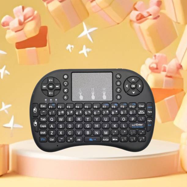FRONY Bluetooth Wireless Keyboard, Pocket Size USB Rechargeable Bluetooth KeyboardS327 Wireless Thumb-size Multi-device Keyboard Compatible with Desktop, Laptop, Mac