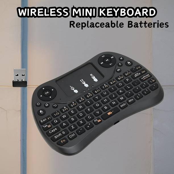 Clairbell Bluetooth (Wireless Keyboard)Pocket Size USB Rechargeable Bluetooth KeyboardI343 Wireless Thumb-size Multi-device Keyboard Compatible with Desktop, Laptop, Mac